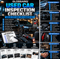 GLOSSARIQ Used Car Inspection Checklist digital guide promotional image