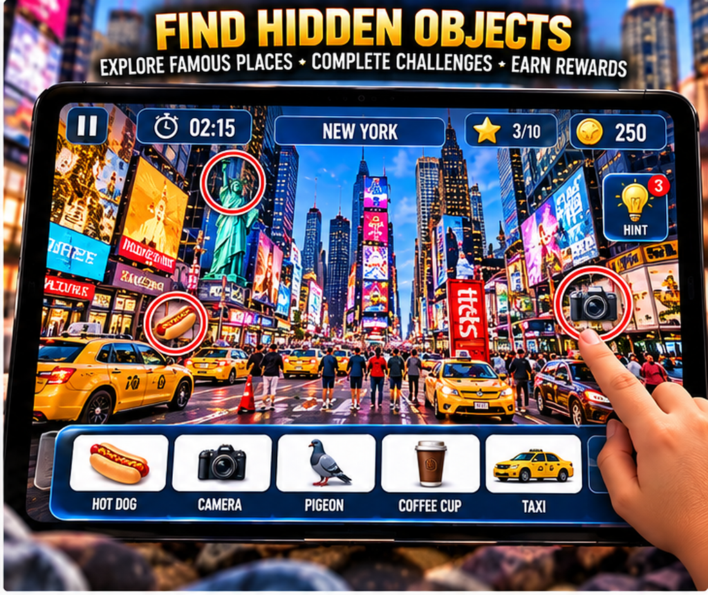 Road Ready Destination Challenges hidden object gameplay