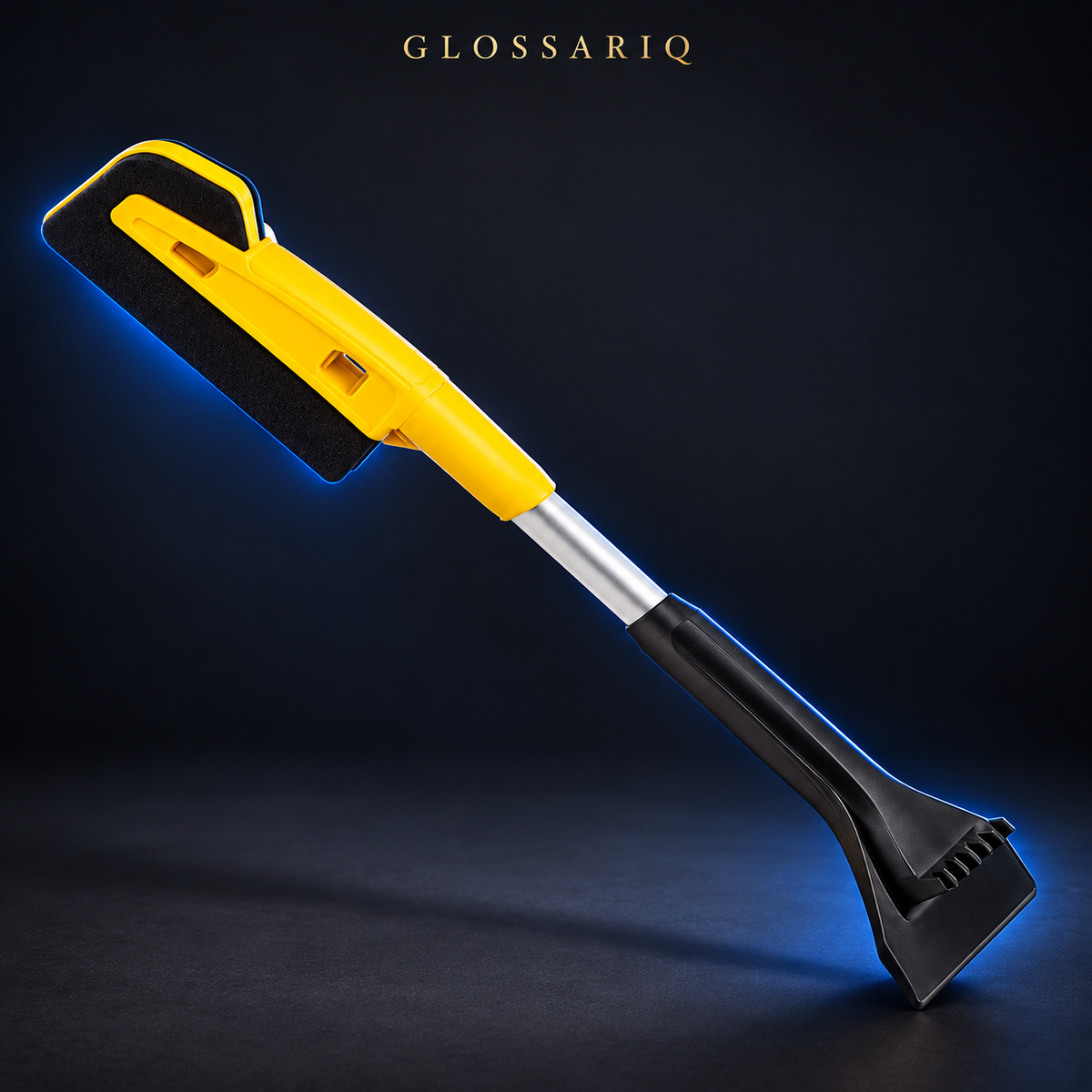 EVA Snow Brush & Ice Scraper — custom studio mockup