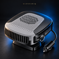 12V Portable Car Heater & Fan — custom studio mockup