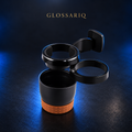 Black Door-Mount Car Cup Holder — custom studio mockup