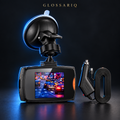 1080p Front-View Compact Dash Camera — custom studio mockup