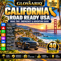GLOSSARIQ California Road Ready USA — English edition — 40-page digital guide cover