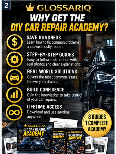 Why get the GLOSSARIQ DIY Car Repair Academy