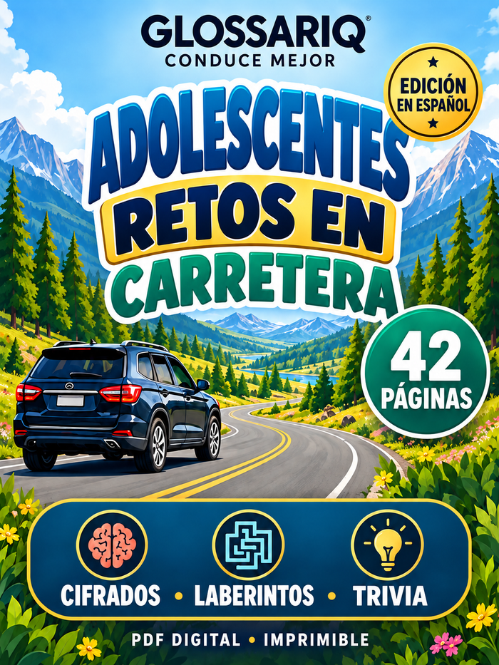 Teen Road Trip Challenge — Edición en Español — 42 Páginas