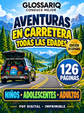 GLOSSARIQ AVENTURAS EN CARRETERA — TODAS LAS EDADES — edición en español — 126 páginas