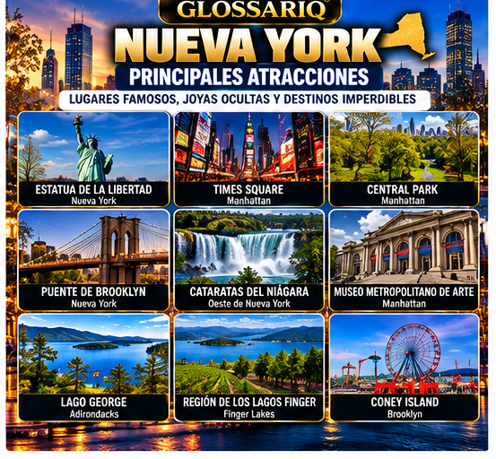 GLOSSARIQ Nueva York — principales atracciones en español