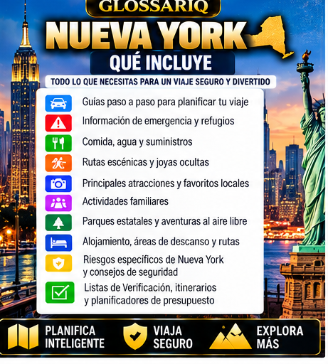 GLOSSARIQ Nueva York — qué incluye la guía en español