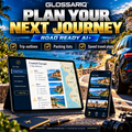 Road Ready AI+ trip planning and saved travel plans
