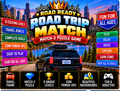Road Trip Match eight-level match-3 travel game hero