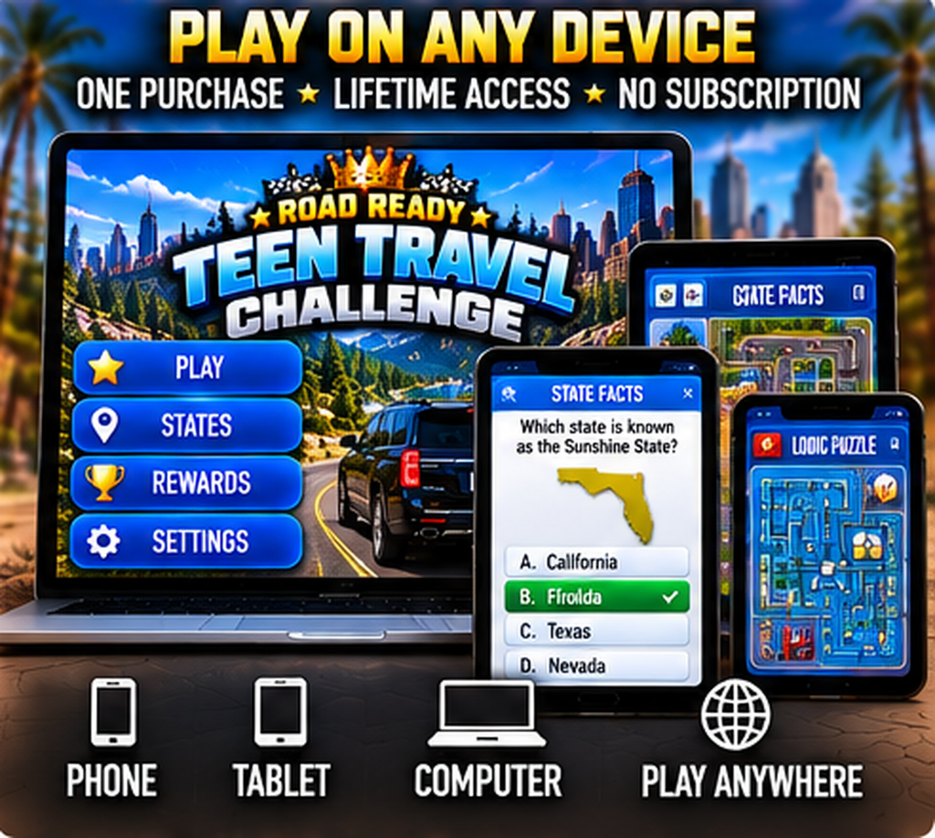 Road Ready Teen Challenge phone tablet and computer access